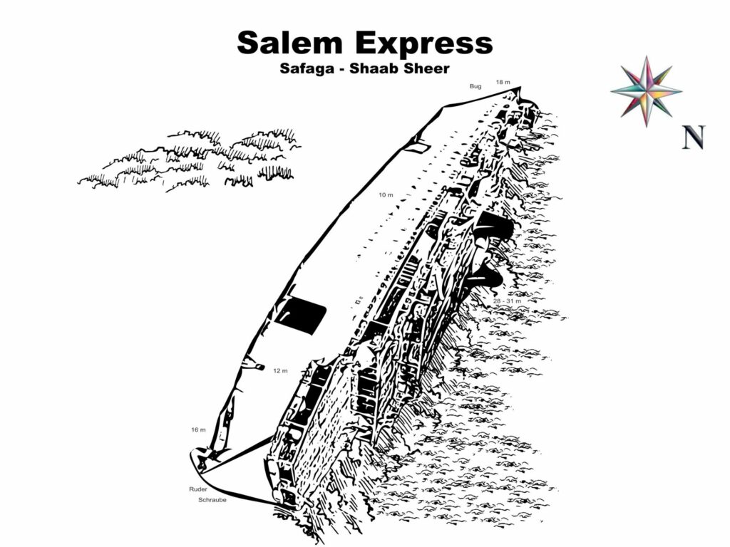 Wrack Salem Express quer